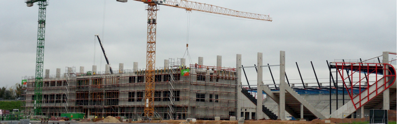 Das neue Arena Regensburg des SSV Jahn